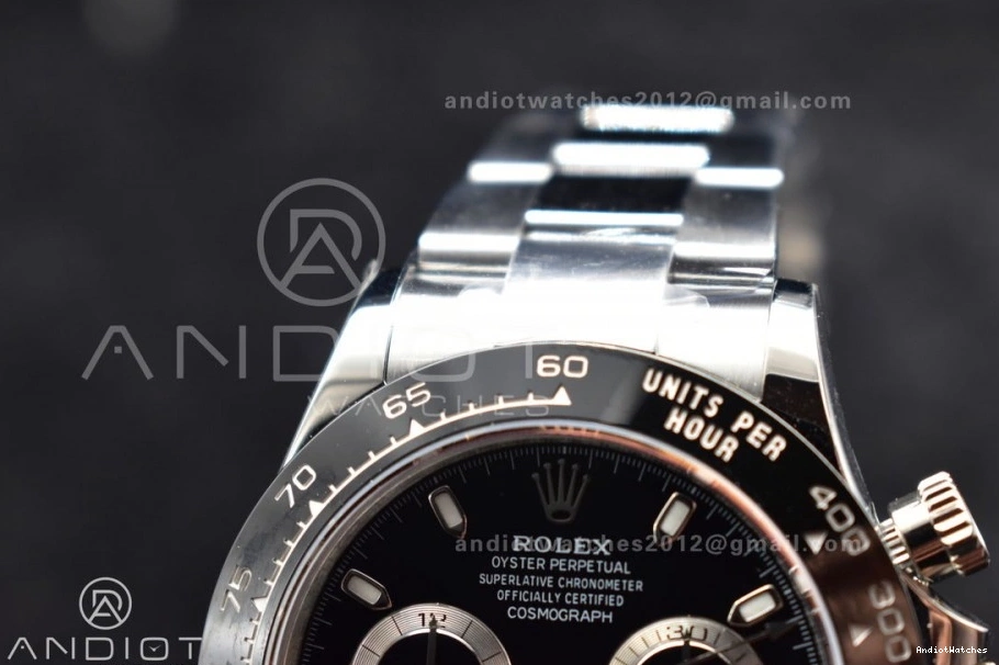 116500 Dial Daytona 733 SH Trendy Edition Bracelet and Best Case Black 904L APSF SS 1:1 0504